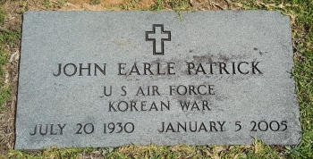 John Earle Patrick Gravestone