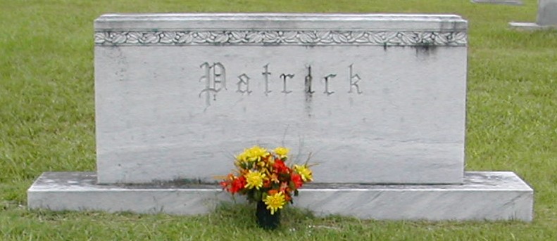 Patrick Family Headstone