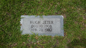 Hugh Jeter 12 10 1908 04 28 1980