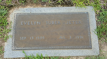 Evelyn Suber Jeter